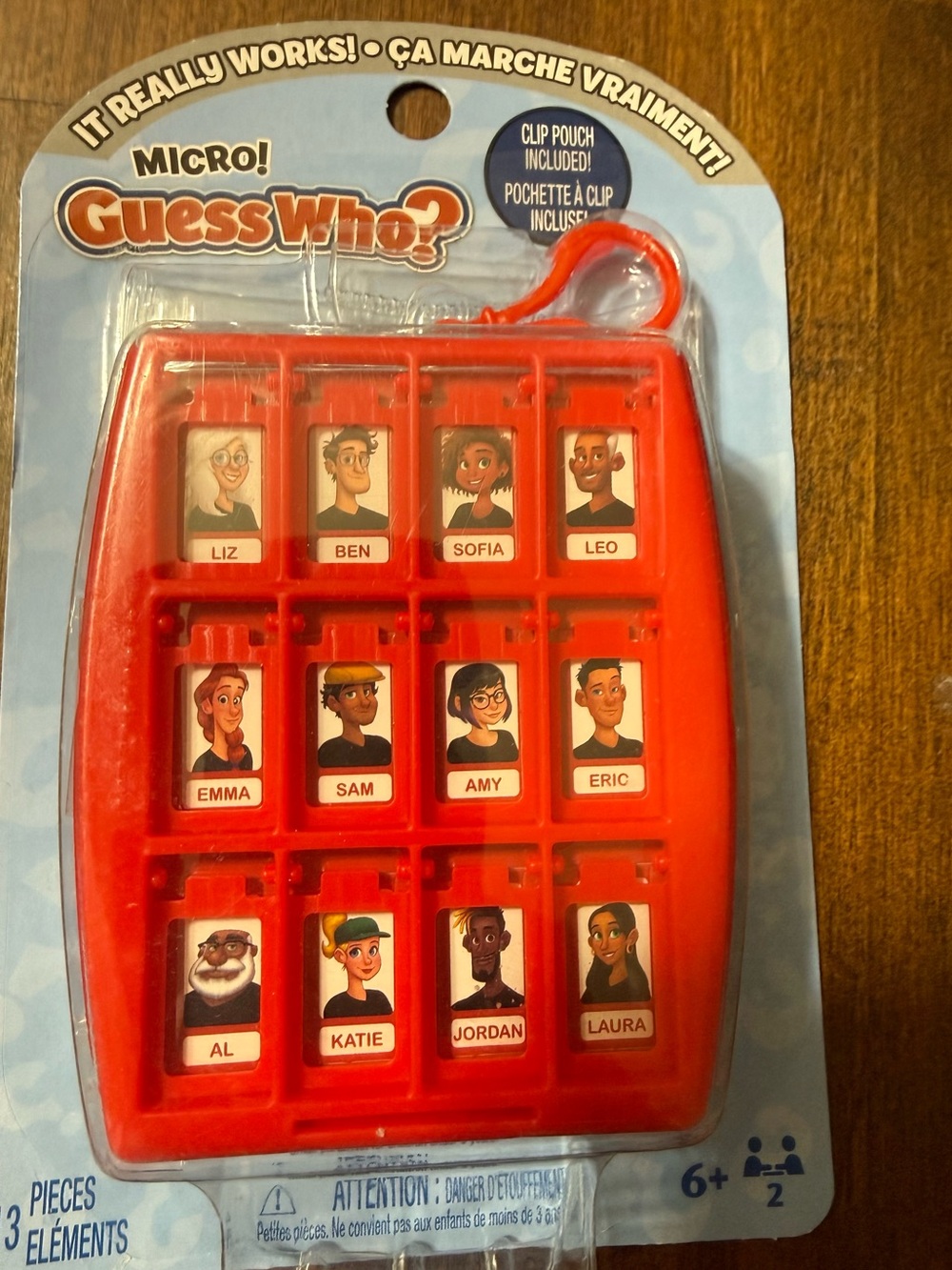 NWT Mini Guess Who Game